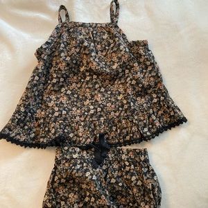 Jamie Kay sweet black floral set